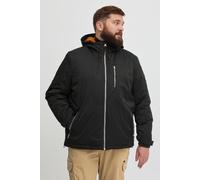 Kurzjacke BLEND "BHLeto Big & Tall", Herren, Gr. 6XL, schwarz, 100% Polyester, unifarben, regular fit normal, eingesetzt Rippbündchen, Jacken Kurzjacke, Klassische Übergangsjacke in großen Größen (267
