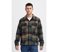 Kurzjacke BLEND "BHOuterwear", Herren, Gr. M, deep forest, 100% Polyester, unifarben, regular fit normal, mit Knopf, Jacken Kurzjacke, Stilvolle Übergangsjacke (55473605-M) deep forest