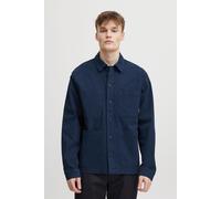 Kurzjacke BLEND "BHOuterwear", Herren, Gr. XL, marineblaus, Web, 98% Baumwolle, 2% Elasthan, unifarben, regular fit normal, eingesetzt 1-Knopf-Manschette, Jacken Kurzjacke, Klassische Übergangsjacke (
