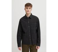 Kurzjacke BLEND "BHOuterwear", Herren, Gr. XXL, schwarz, Web, 98% Baumwolle, 2% Elasthan, unifarben, regular fit normal, eingesetzt 1-Knopf-Manschette, Jacken Kurzjacke, Klassische Übergangsjacke (962