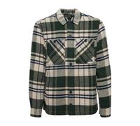 Kurzjacke BLEND "BHOuterwear", Herren, Gr. XXL, deep forest, 100% Polyester, unifarben, regular fit normal, mit Knopf, Jacken Kurzjacke, Stilvolle Übergangsjacke (55825508-XXL) deep forest