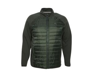 Kurzjacke BLEND "Kurzjacke BHSweatshirt", Herren, Gr. 5XL, grün (deep forest), Obermaterial: 60% Baumwolle CO. 40% Polyester PES., Jacken Kurzjacke (40711528-5XL) deep forest