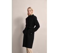 Kurzjacke BUGATTI, Damen, Gr. 42, schwarz, 100% Wolle, unifarben, normal, normaler Saum, Jacken Kurzjacke, mit Reverskragen (40491344-42)