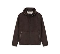 Kurzjacke BUGATTI "Premium Suede", Herren, Gr. 48, 90, braun, 100% Polyester, unifarben, regular fit, Jacken Kurzjacke, Regular Fit wasserabweisend mit Kapuze (60156939-48) 90, braun