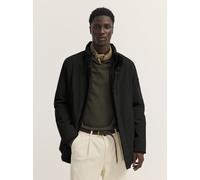 Kurzjacke BUGATTI "Regular Fit", Herren, Gr. 56, 290, schwarz, 100% Polyester, unifarben, regular fit, Jacken Kurzjacke, Regular Fit Sorona Stehkragen Kapuze (57187728-56) 290, schwarz
