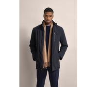 Kurzjacke BUGATTI "wasserabweisend", Herren, Gr. 114, blau (marine), 100% Polyester, unifarben, regular fit, normaler Saum, Jacken Kurzjacke, für das ganze Jahr (54146303-114) marine