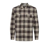 Kurzjacke CASUAL FRIDAY "Kurzjacke CFAugust", Herren, Gr. L, beige (silber mink melange), Obermaterial: 55% Viskose CV. 45% Polyester PES., Jacken Kurzjacke (14960452-L) silber mink melange