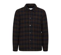 Kurzjacke CASUAL FRIDAY "Kurzjacke CFJonick", Herren, Gr. L, blau (schwarz navy), Obermaterial: 80% Polyester PES. 20% Wolle WO., regular fit normal, Jacken Kurzjacke (94247323-L) schwarz navy