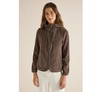 Cecil Damen Fleecejacke mit Hoodie