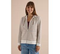 Kurzjacke CECIL, Damen, Gr. M (40), braun (snow cloud beige), Jacken Kurzjacke, aus reiner Baumwolle (95005419-M) snow cloud beige
