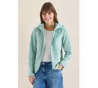 Kurzjacke CECIL, Damen, Gr. M (40), mint sea grün, Stoff, Obermaterial 1: 94% Polyester, 6% Elasthan; Obermaterial 2: 100% Polyester, unifarben, comfort fit normal, ohne Ausschnitt, Bündchen, Jacken K