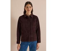 Kurzjacke CECIL, Damen, Gr. S (38), truffle braun, Web, 98% Baumwolle, 2% Elasthan, unifarben, normal normal, V-Ausschnitt, abgesteppt, Jacken Kurzjacke, in Cord-Optik (81377102-S) truffle braun