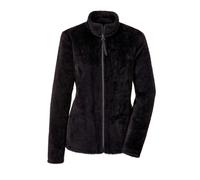 Kurzjacke GOLDNER "Teddyjacke mit Glanzeffekt", Damen, Gr. 42, schwarz, Obermaterial: 55% Polyacryl PAN. 45% Polyester PES., gerade, Gerade, Jacken Kurzjacke, Glitzereffekt (31715813-42) schwarz