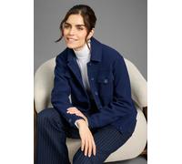 Kurzjacke LAURA SCOTT, Damen, Gr. 42, marine, Web, Obermaterial: 100% Polyester. Futter: 100% Polyester, unifarben, normal, mit Knöpfen, Jacken Kurzjacke, in Wolloptik, Übergangsjacke (72243113-42) ma