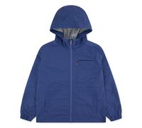 Kurzjacke LEVI'S KIDS "LVN LIGHT WEIGHT WINDBREAKER", Mädchen, Gr. 10 (140), true navy, Web, Obermaterial: 100% Nylon. Innenfutter: 60% Baumwolle, 40% Polyester. Ärmelfutter: 100% Polyester, unifarben