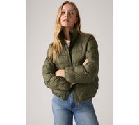Kurzjacke LEVI'S "WMS PACKABLE JACKE", Damen, Gr. XS (34), grün (ivy grün), Web, Obermaterial: 100% Polyamid, regular fit taillenbedeckt, ohne Ausschnitt, Jacken Kurzjacke, mit Taschen (90420354-XS) i