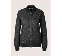 Kurzjacke MADELEINE "Blouson Steppjacke mit Rundhals", Damen, Gr. 42, schwarz, Obermaterial: 100% Polyester PES., Modern, gerade, Jacken Kurzjacke, Diamantförmige Steppung (87490307-42) schwarz