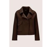 Kurzjacke MADELEINE "Doubleface-Jacke aus Wolle Jas. Zuiver wol", Damen, Gr. 40, braun, Obermaterial: 70% Wolle WO. 30% Polyester PES., Modern, Jacken Kurzjacke, Doublefaceverarbeitung (53462232-40) b