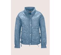 Kurzjacke MADELEINE "Jacke Jacke aus leicht wattiertem Sommer-Stepp", Damen, Gr. 46, blau (rauchblau), Obermaterial: 100% Polyamid PA., Modern, normal, Jacken Kurzjacke (62850225-46) rauchblau