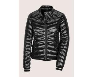 Kurzjacke MADELEINE "Steppjacke Moderne Daunenjacke mit Stehkragen", Damen, Gr. 38, schwarz, Obermaterial: 100% Polyamid PA., Modern, gerade, Jacken Kurzjacke, modischer Sandwichstepp (99440257-38) sc