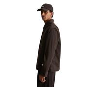 Kurzjacke MARC O'POLO DENIM "aus kompakten Bio-Baumwoll-Twill", Herren, Gr. L, chocolate braun, Obermaterial: 97% Baumwolle, 3% Elasthan, unifarben, regular fit, Doppelmanschette, Jacken Kurzjacke (25