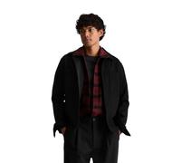 Kurzjacke MARC O'POLO DENIM "aus weichem Bio-Baumwoll-Jersey", Herren, Gr. M, schwarz, Obermaterial: 70% Polyester, 25% Viskose, 5% Elasthan, unifarben, regular fit, Manschette, Jacken Kurzjacke (2775