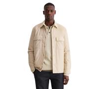Kurzjacke MARC O'POLO "mit leichter Wattierung", Herren, Gr. XXL, beige (light oat), Obermaterial: 100% Baumwolle. Futter: 100% Polyester, unifarben, regular fit, Doppelmanschette, Jacken Kurzjacke (7