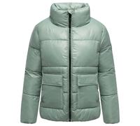 Kurzjacke NAVAHOO "Eispracht 14", Damen, Gr. L (40), grün (smokey mint), Obermaterial: 100% Polyester. Innenfutter: 100% Polyester. Wattierung: 100% Polyester. Ärmelfutter: 100% Polyester, gerade hüft