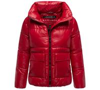 Kurzjacke NAVAHOO "Eispracht 14", Damen, Gr. L (40), rot (dunkelrot), Obermaterial: 100% Polyester, Innenfutter: 100% Polyester, Wattierung: 100% Polyester, Ärmelfutter: 100% Polyester, gerade hüftbed