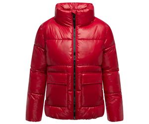 Kurzjacke NAVAHOO "Eispracht 14", Damen, Gr. M (38), dunkelrot, Obermaterial: 100% Polyester; Innenfutter: 100% Polyester; Wattierung: 100% Polyester; Ärmelfutter: 100% Polyester, gerade hüftbedeckend