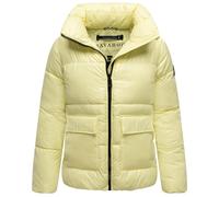 Kurzjacke NAVAHOO "Eispracht 14", Damen, Gr. XL (42), gelb (hellgelb), Obermaterial: 100% Polyester, Innenfutter: 100% Polyester, Wattierung: 100% Polyester, Ärmelfutter: 100% Polyester, modisch, gera