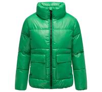 Kurzjacke NAVAHOO "Eispracht 14", Damen, Gr. XL (42), grün (smaragd grün), Obermaterial: 100% Polyester. Innenfutter: 100% Polyester. Wattierung: 100% Polyester. Ärmelfutter: 100% Polyester, gerade hü