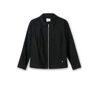 Sheego Kurzjacke in taillierter Form, aus Bengalin 58 schwarz