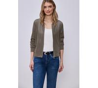 Street One Damen Blouson aus Velours Mesh mit Zipper