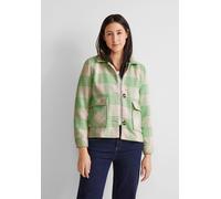 STREET ONE Damen Jacke mit Wollanteil, Light Spring Green, 42