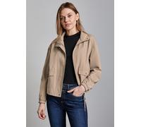 Kurze Jacke mit Stehkragen