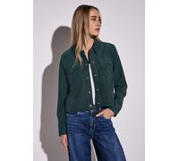 STREET ONE Damen A212601 Kurze Twill-Jacke, Hunter Green, 44