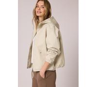 Kurzjacke STREET ONE, Damen, Gr. 46, powder beige, Web, 66% Baumwolle, 34% Polyester, unifarben, comfort fit normal, ohne Ausschnitt, Bündchen, Jacken Kurzjacke, im soften Baumwoll-Mix (84102221-46) p