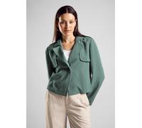 Street One Damen A212210 Kurzer Trenchcoat, Seafoam Green, 46