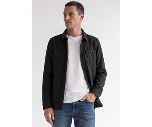 Kurzjacke STREET ONE MEN, Herren, Gr. M (40), schwarz (schwarz anthrazit melange), Stoff, Außenmaterial: 77% Polyester, 23% Viskose. Innenmaterial: 66% Polyester, 30% Viskose, 4% Elasthan, meliert, no