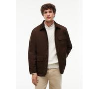 Kurzjacke TOMMY HILFIGER "SURPLUS PADDED BARN JACKET", Herren, Gr. M, braun (schwarz coffee), Web, Obermaterial: 100% Polyamid. Futter: 100% Polyamid. Füllung: 100% Polyester, relaxed fit normal, 2-Kn