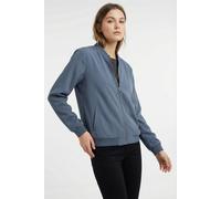 Kurzjacke VERO MODA "VMCONNY, leichte Jacke für den Übergang", Damen, Gr. L, blau (china blau), Web, Obermaterial: 96% Polyester, 4% Elasthan, unifarben, normal, Jacken Kurzjacke, seitliche Eingriffta