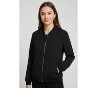 Kurzjacke VERO MODA "VMCONNY, leichte Jacke für den Übergang", Damen, Gr. XS, schwarz, Web, Obermaterial: 96% Polyester, 4% Elasthan, unifarben, normal, Jacken Kurzjacke, seitliche Eingrifftaschen, Ri