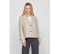 Vila Jacke mit Reverskragen Modell 'SOLO' in Beige, Größe 40