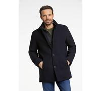 Kurzmantel BISON "Mantel Comfort Fit", Herren, Gr. XL, blau (navy), Obermaterial: 60% Wolle, 40% Polyester; Füllung: 100% Polyester, Mäntel Kurzmantel (86007360-XL) navy