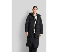 Kurzmantel BUGATTI, Damen, Gr. 36, schwarz, 100% Polyester, unifarben, loose fit, Bündchen, Mäntel Kurzmantel, mit lässig lockerem Schnitt (68597043-36)
