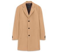 Kurzmantel BUGATTI "Kaschmir", Herren, Gr. 48, beige (70, beige), 100% Kaschmir, unifarben, normal, normaler Saum, Mäntel Kurzmantel, im Modern Fit mit Knopfleiste (16523306-48) 70, beige