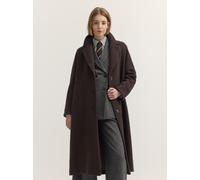 Kurzmantel BUGATTI "Regular Fit", Damen, Gr. 40, braun (90, braun), 60% Wolle, 22% Polyamid, 18% Polyester, unifarben, regular fit, Mäntel Kurzmantel, Regular Fit Wollmantel Reverskragen (41983345-40)