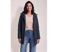 Kurzmantel CECIL, Damen, Gr. M (40), schwarz (schwarz navy blau), Stoff, Oberstoff: 92% Polyester, 8% Elasthan. Futter: 100% Polyester. Wattierung: 100% Polyester, unifarben, comfort fit normal, ohne 