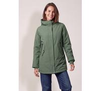 Kurzmantel CECIL, Damen, Gr. XL (44), grün (shadow khaki), Stoff, Oberstoff: 92% Polyester, 8% Elasthan. Futter: 100% Polyester. Wattierung: 100% Polyester, unifarben, comfort fit normal, ohne Ausschn